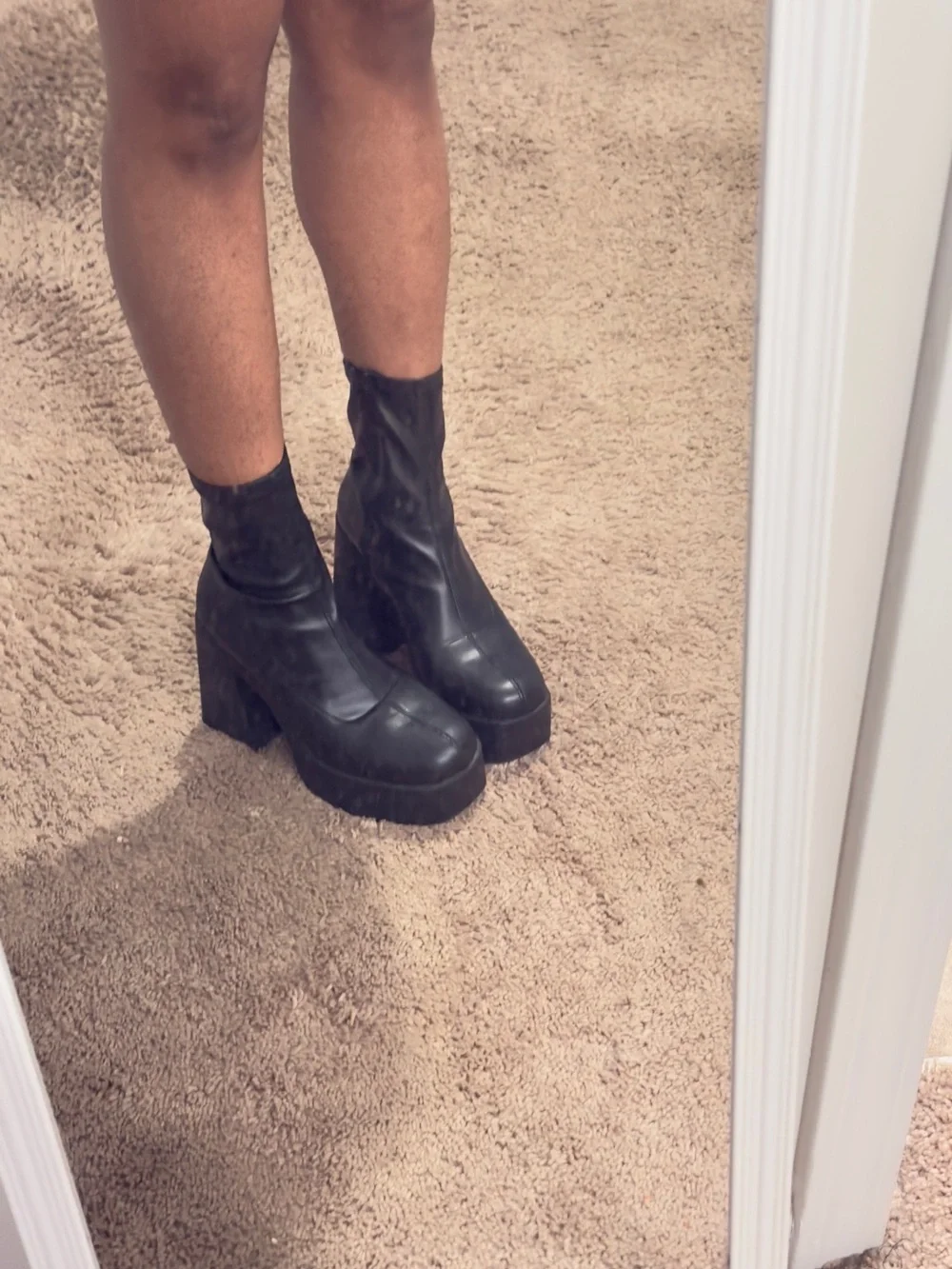 Aldo Chunky heel boot
